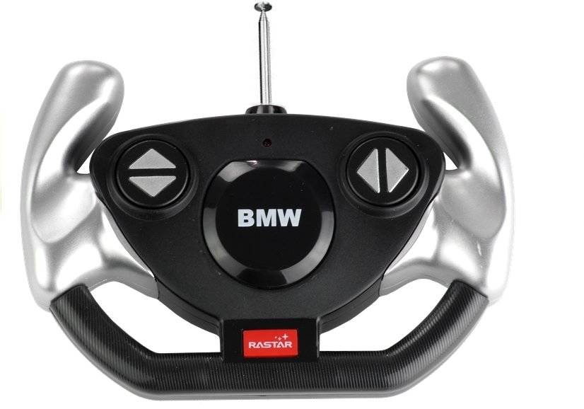 Remote Controlled Car R/C BMW X6 White 1:14